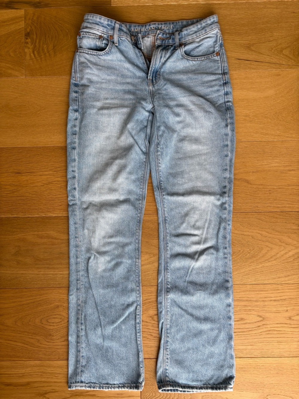 American Eagle Outfitters Light Wash Flare Jeans - Women's